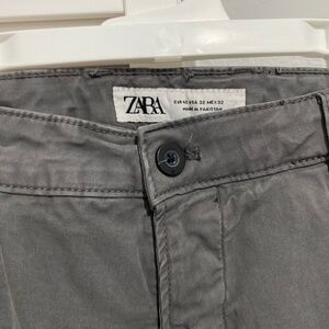 Ara Men's Gray Chinos